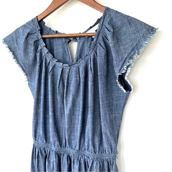 Lauren Conrad mini dress, crew neck, cap sleeves & elastic waist, ๐ฏ cotton - Picture 2 of 15